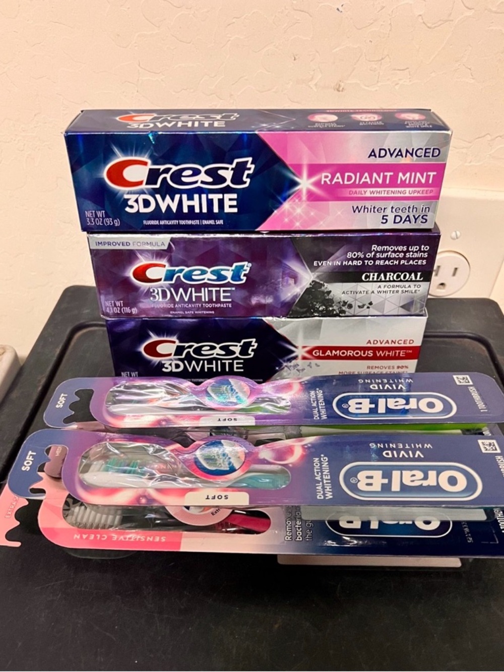 Crest 3D White Toothpaste/Toothbrush Bundle for $13